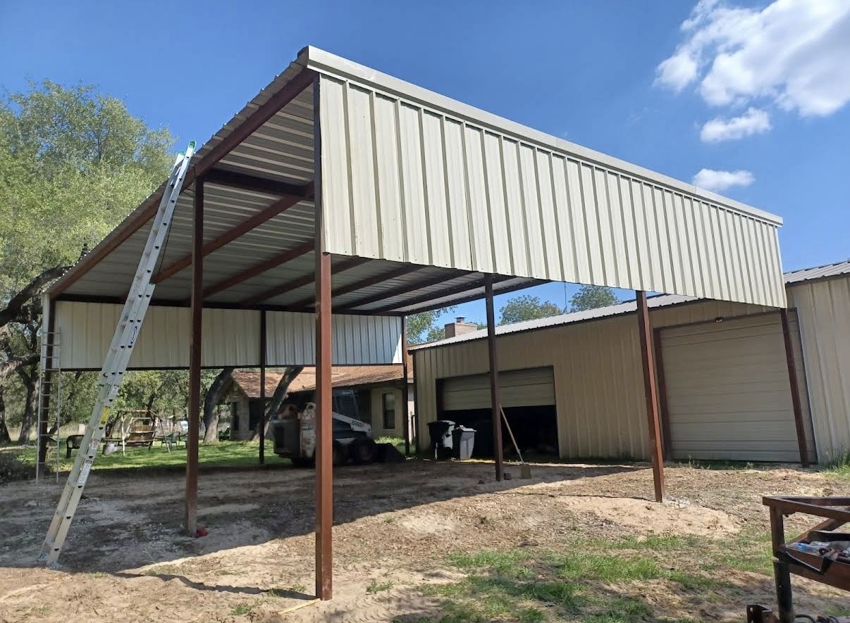 Steel Carport Welding